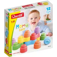 Quercetti: Momy Soft 12-elementowy zestaw miękkich klocków konstrukcyjnych