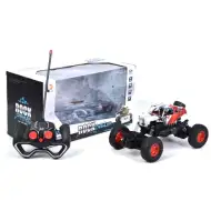 RC Zdalnie sterowany Crawler czerwono-biały samochód terenowy 1/18 2.4GHz