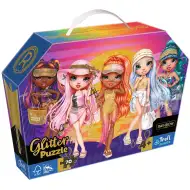 Rainbow High brokatowe puzzle 70 elementów - Trefl