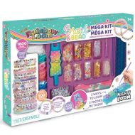 Rainbow Loom: Zestaw do robienia gigantycznych gumowych bransoletek i nawlekania koralików