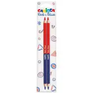 Red & Blue niebiesko-czerwony zestaw markerów do tablic suchościeralnych 2 szt. - Carioca
