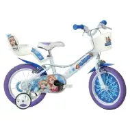 Rower Dino Bikes w rozmiarze 12 z motywem Królowej Śniegu