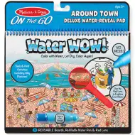 Rysowanie wodą: Kreatywna zabawa wokół miasta - Melissa & Doug