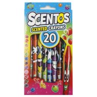 Scentos: Zestaw 20 pachnących kredek woskowych