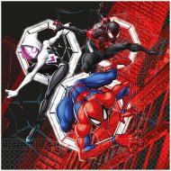 Serwetki papierowe Spider-Man, 2-warstwowe, opakowanie 20 szt., 33 x 33 cm