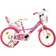 Sfera Fairy różowy rower w rozmiarze 16 - rower Dino Bikes