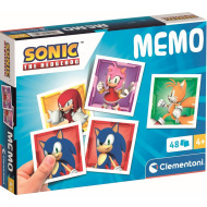 Sonic, gra pamięciowa 48 elementów - Clementoni