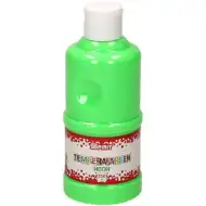 Spirit: Farba temperowa neonowa zielona 250 ml