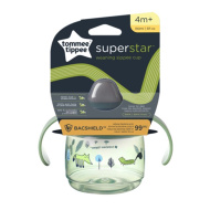 Tommee Tippee: Superstar kubek niekapek w kolorze zielonym 190 ml (4m+)