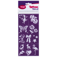 TyToo: Dream pack — dziewczęcy zestaw szablonów do brokatowych tatuaży
