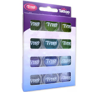 TyToo: Zestaw brokatu w zimnych kolorach 12 x 2,5 ml