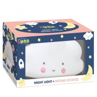 Urocza chmurkowa lampka nocna 16 cm