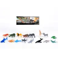 Zestaw 16 figurek zwierząt