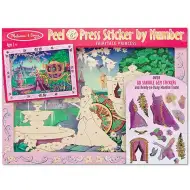 Zestaw do tworzenia obrazków z naklejkami: Księżniczka – Melissa & Doug