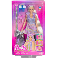 Zestaw do zabawy Barbie w stroju z kotkiem i modnymi pasemkami - Mattel
