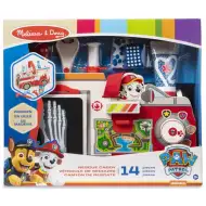 Zestaw drewniany Strażacki wóz Marshalla z Psiego Patrolu z akcesoriami - Melissa & Doug