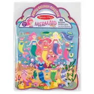 Zestaw naklejek puchatych Syrenka - Melissa & Doug