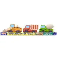 Zestaw pojazdów budowlanych z drewna - Melissa & Doug