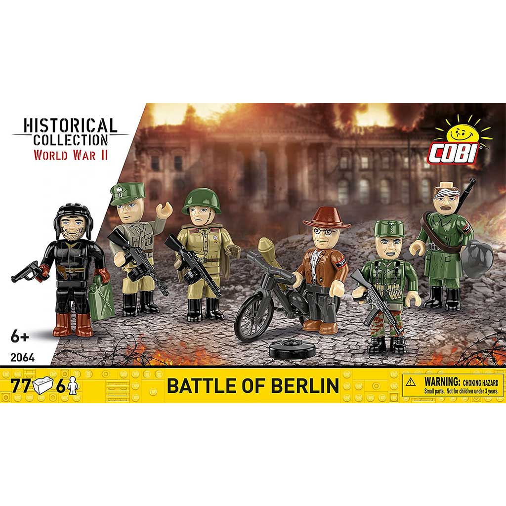 COBI: WWII Zestaw figurek z bitwy berlińskiej (2064)
