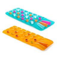 Bestway: Kolorowy materac dmuchany z uchwytami na kubki, w różnych kolorach, 1 szt. 173 x 64 x 16 cm