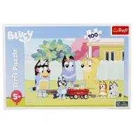 Bluey: Szczęśliwy świat - puzzle 100 elementów - Trefl