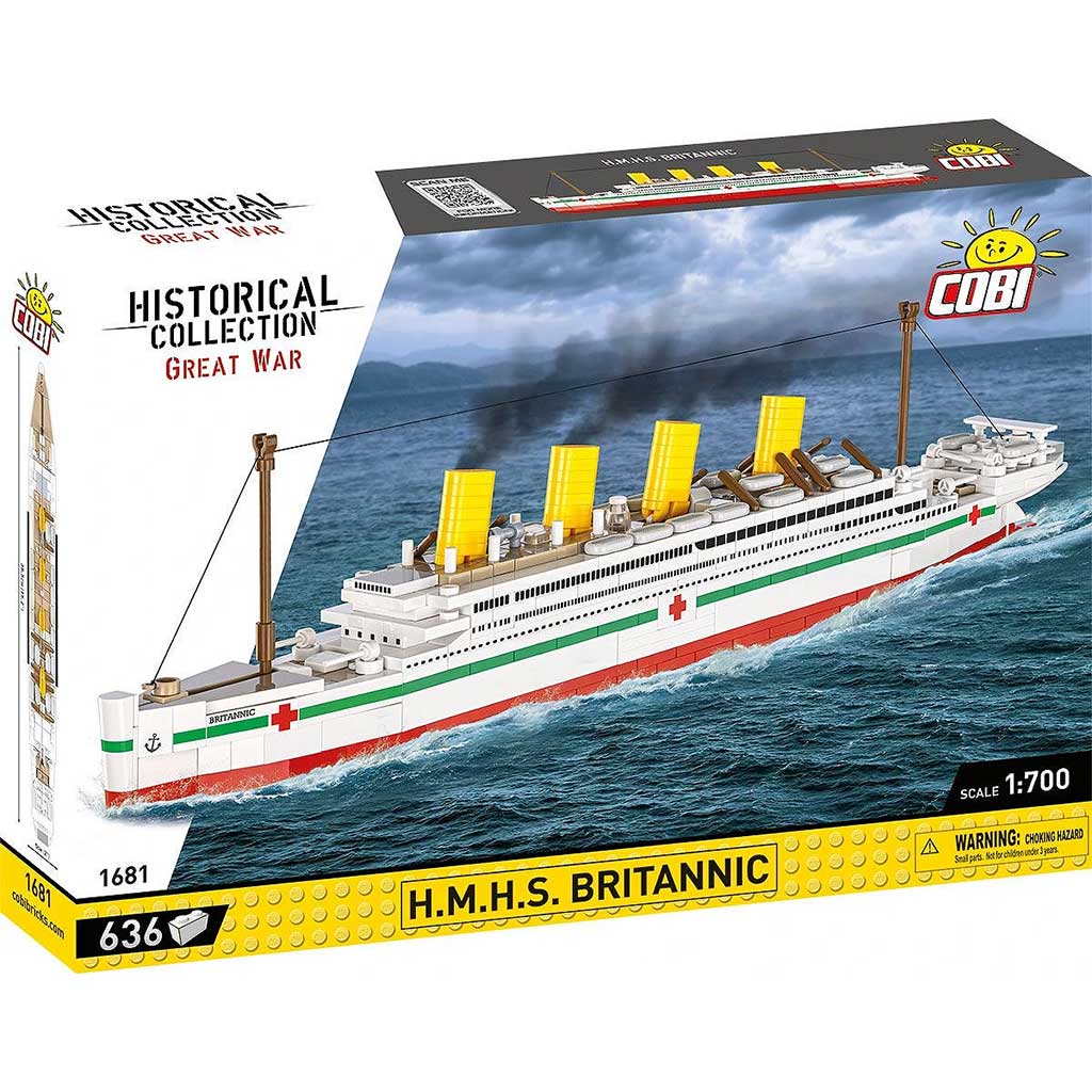 COBI: H.M.H.S. Britannic statek konstrukcyjny (1681)