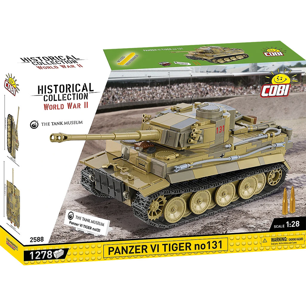 COBI: Czołg VI Tiger no131 zestaw konstrukcyjny (2588)