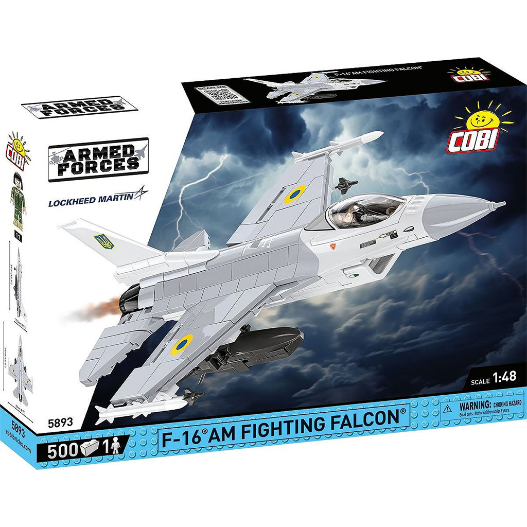 COBI: Siły Zbrojne F-16AM Fighting Falcon zestaw konstrukcyjny (5893)