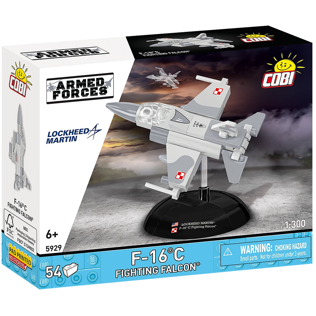 COBI: Zbrojne Siły F-16C Fighting Falcon klocki (5929)