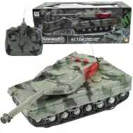 Czołg M1 Abrams zdalnie sterowany RC z efektami świetlnymi i dźwiękowymi, skala 1:32, 22 cm