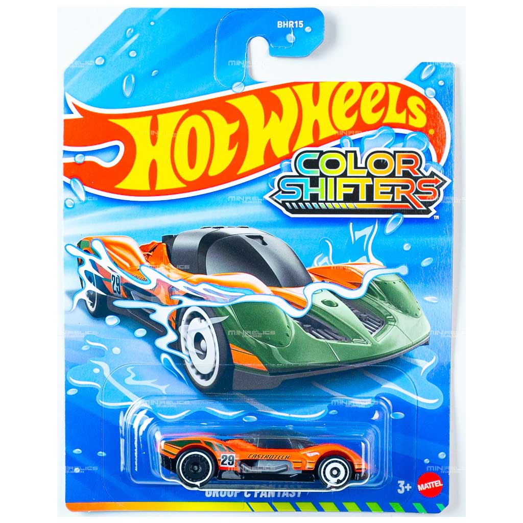 Hot Wheels: Grupa C Fantasy samochodzik zmieniający kolor 1/64 - Mattel