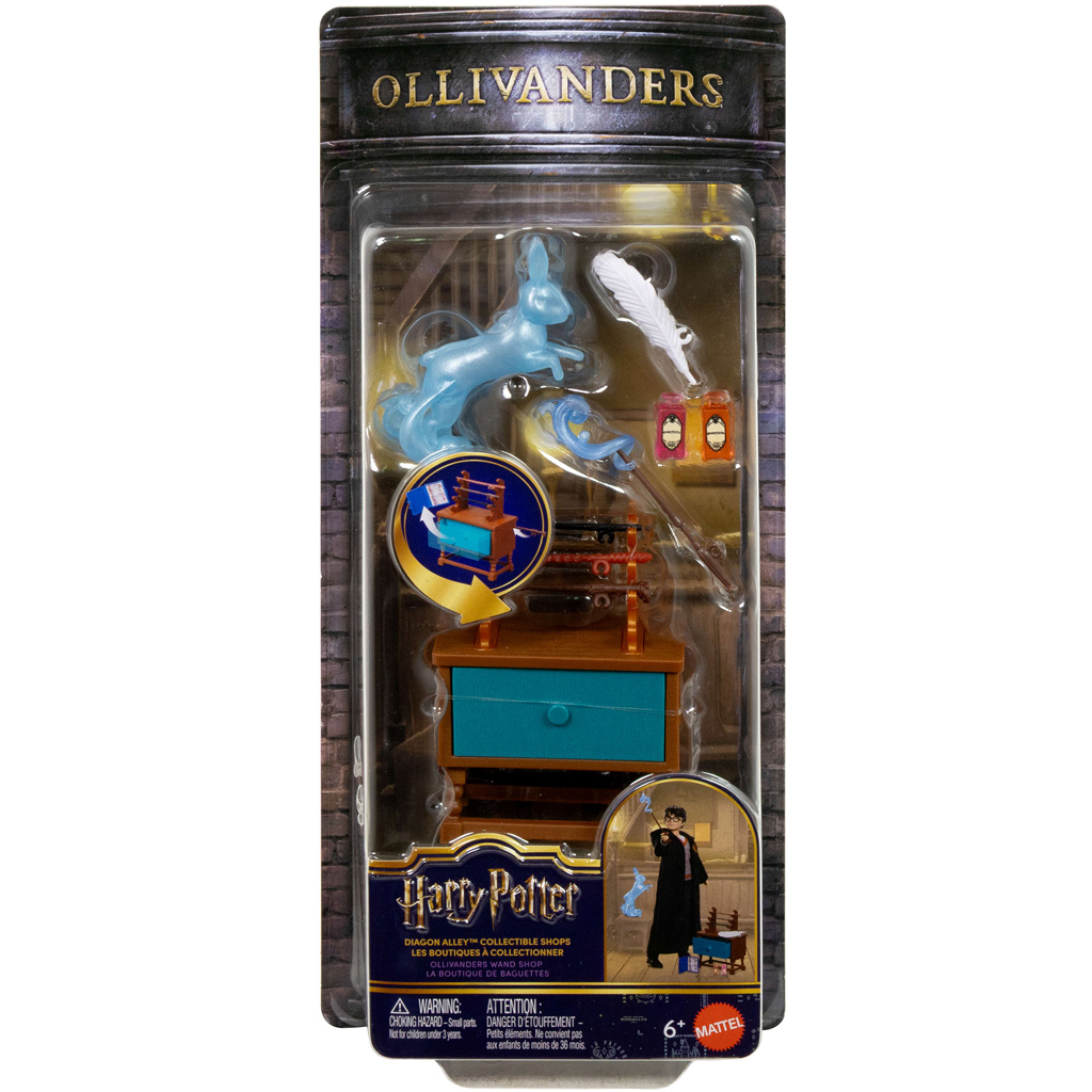 Harry Potter: Sklep z różdżkami Ollivandera na ulicy Abszol - Mattel