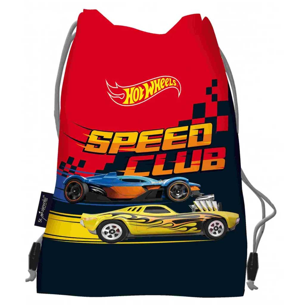 Torba sportowa Hot Wheels, worek 34x43cm