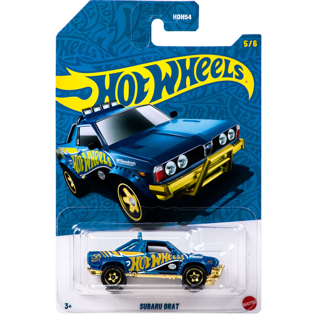 Hot Wheels Pearl & Chrome: Subaru Brat samochód 1/64 - Mattel