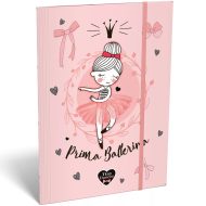 ICO: Lizzysuli Tiny Dancer Ballerina teczka z gumką A4