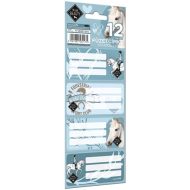 ICO: Lizzysuli Wild Beauty Sport Club naklejki na zeszyt 12 szt.