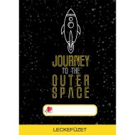 ICO: zeszyt z motywem jeża-astronauty, format A5