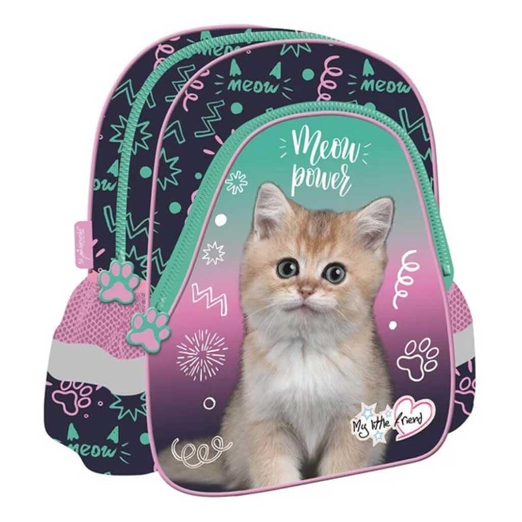 MLF Kitty Party plecak przedszkolny z kotkiem 25x30x10cm