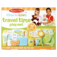 Lalki i domki dla lalek – Zestaw do zabawy „Podróżujemy z lalką” – Melissa & Doug