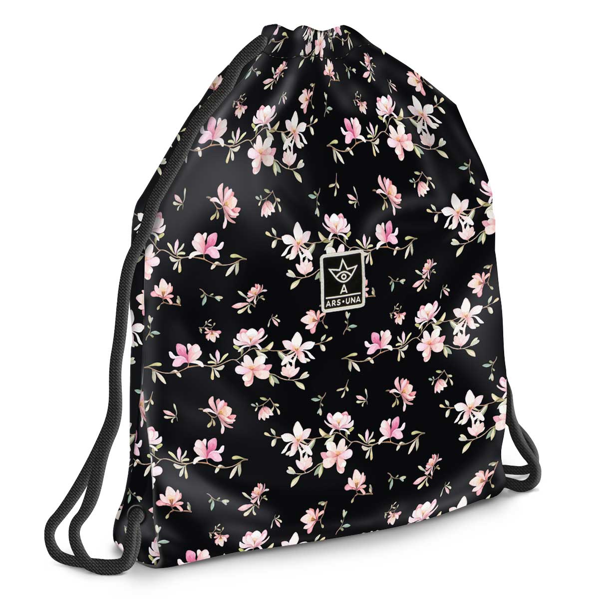 Ars Una: Magnolia worek gimnastyczny dla nastolatków, torba sportowa 37,5 x 46 cm