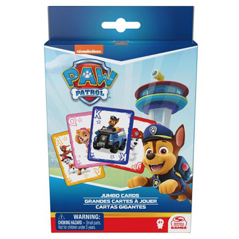 Mancz Patrol Jumbo karty francuskie - Spin Master