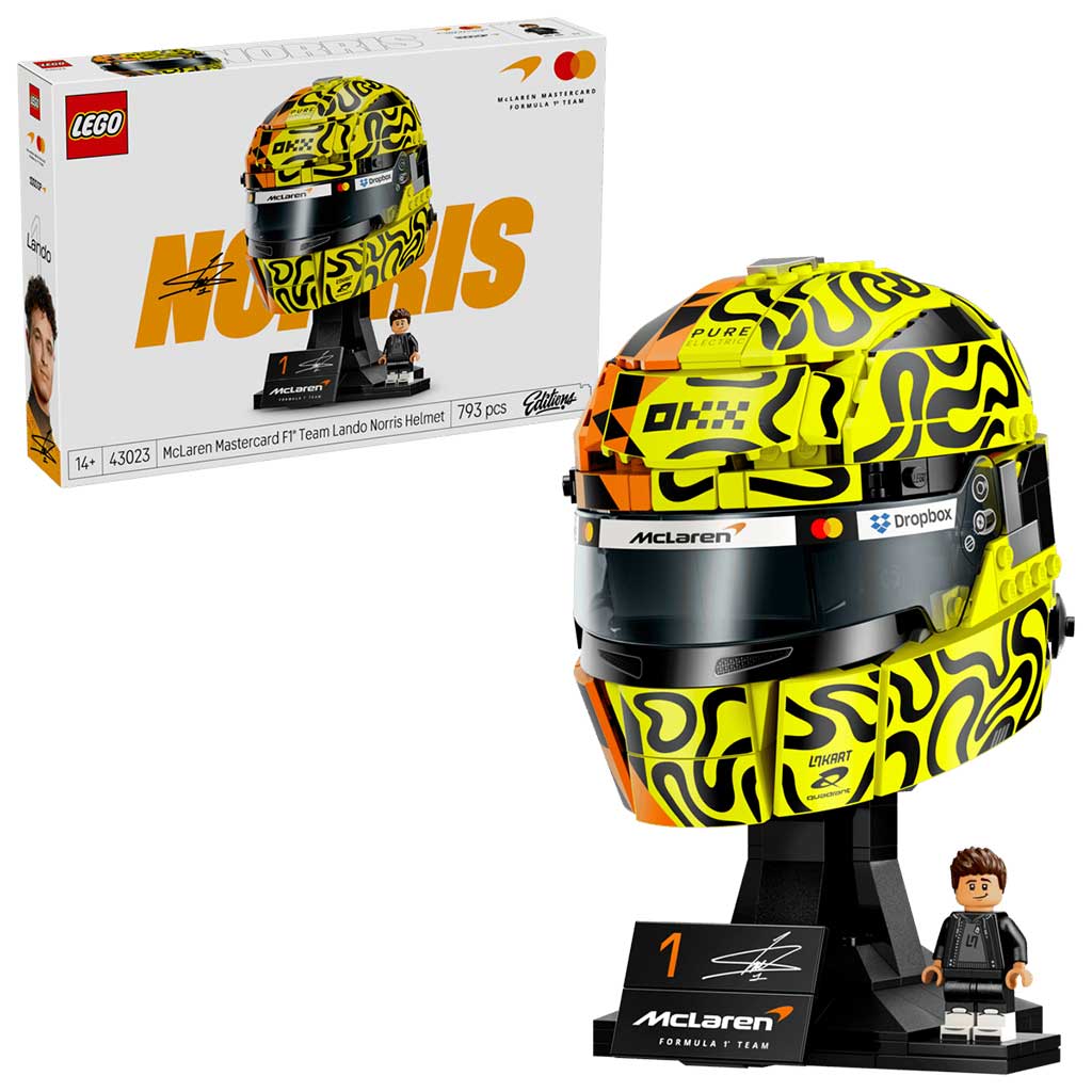 LEGO® Editions: Kask McLaren Mastercard F1® Team Lando Norris (43023)