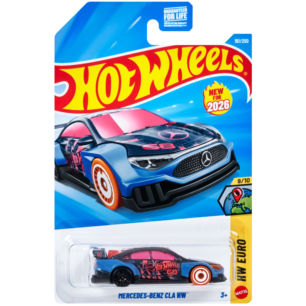 Hot Wheels: Mercedes-Benz CLA HW samochód zabawkowy 1/64 - Mattel