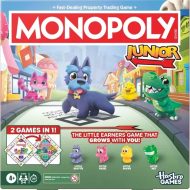 Monopoly Junior gra planszowa z figurkami zwierząt - Hasbro