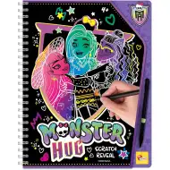 Monster High: Zestaw do tworzenia obrazków przytulanek potwornych – Lisciani