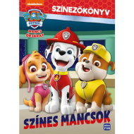 Móra: Psi Patrol - Kolorowe łapki Książka do kolorowania