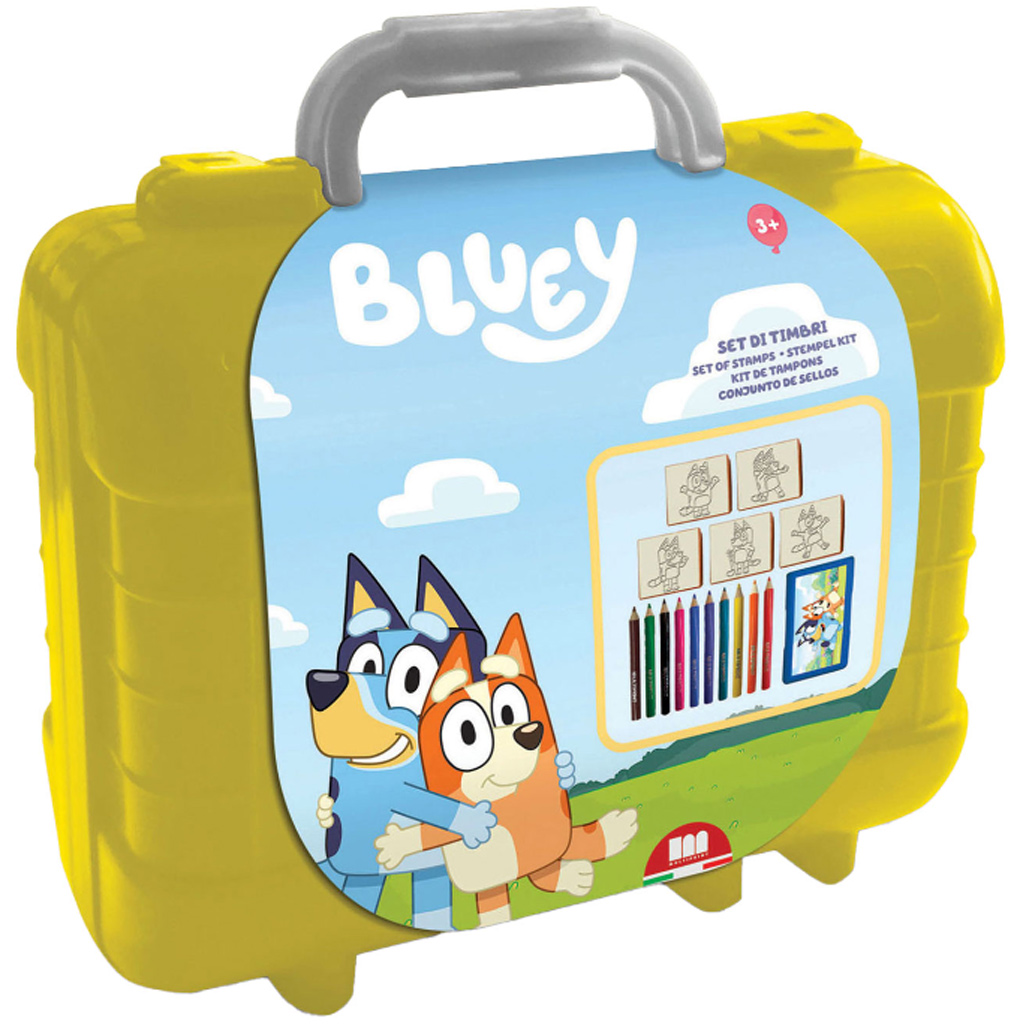 Zestaw kreatywny Bluey w walizce - Multiprint