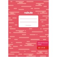 Nebulo: zszywany zeszyt w kratkę 27-32 A5