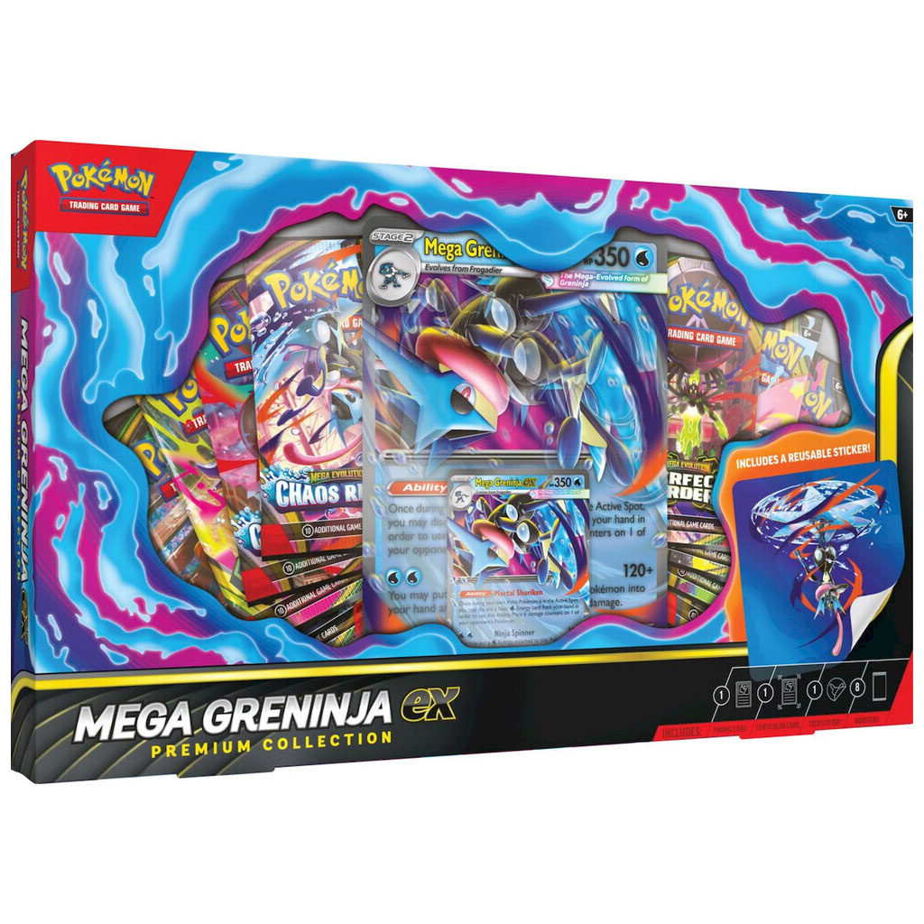 Pokémon TCG: Mega Greninja ex Premium Kolekcja