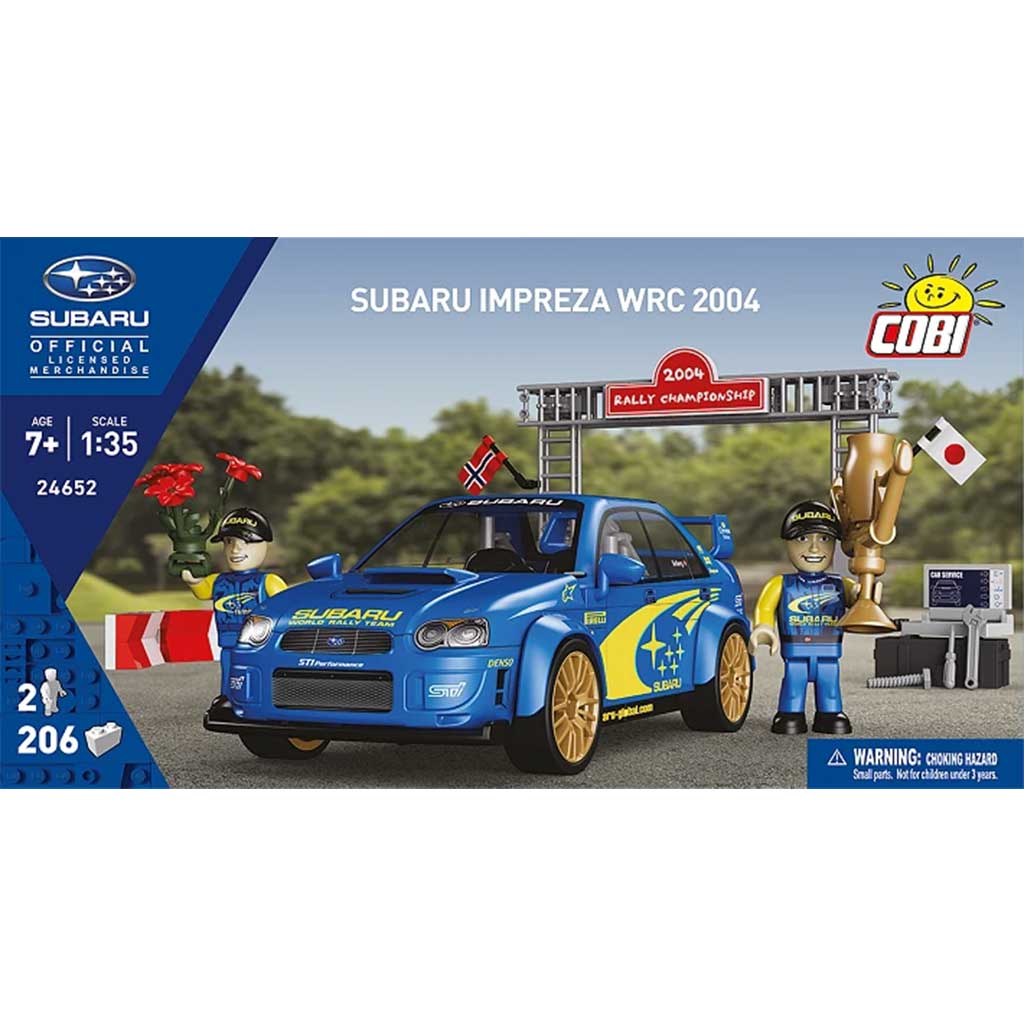 COBI: Subaru Impreza WRC 2004 samochód konstrukcyjny (24652)